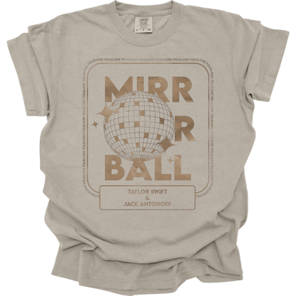 Mirrorball comfort colors tee
