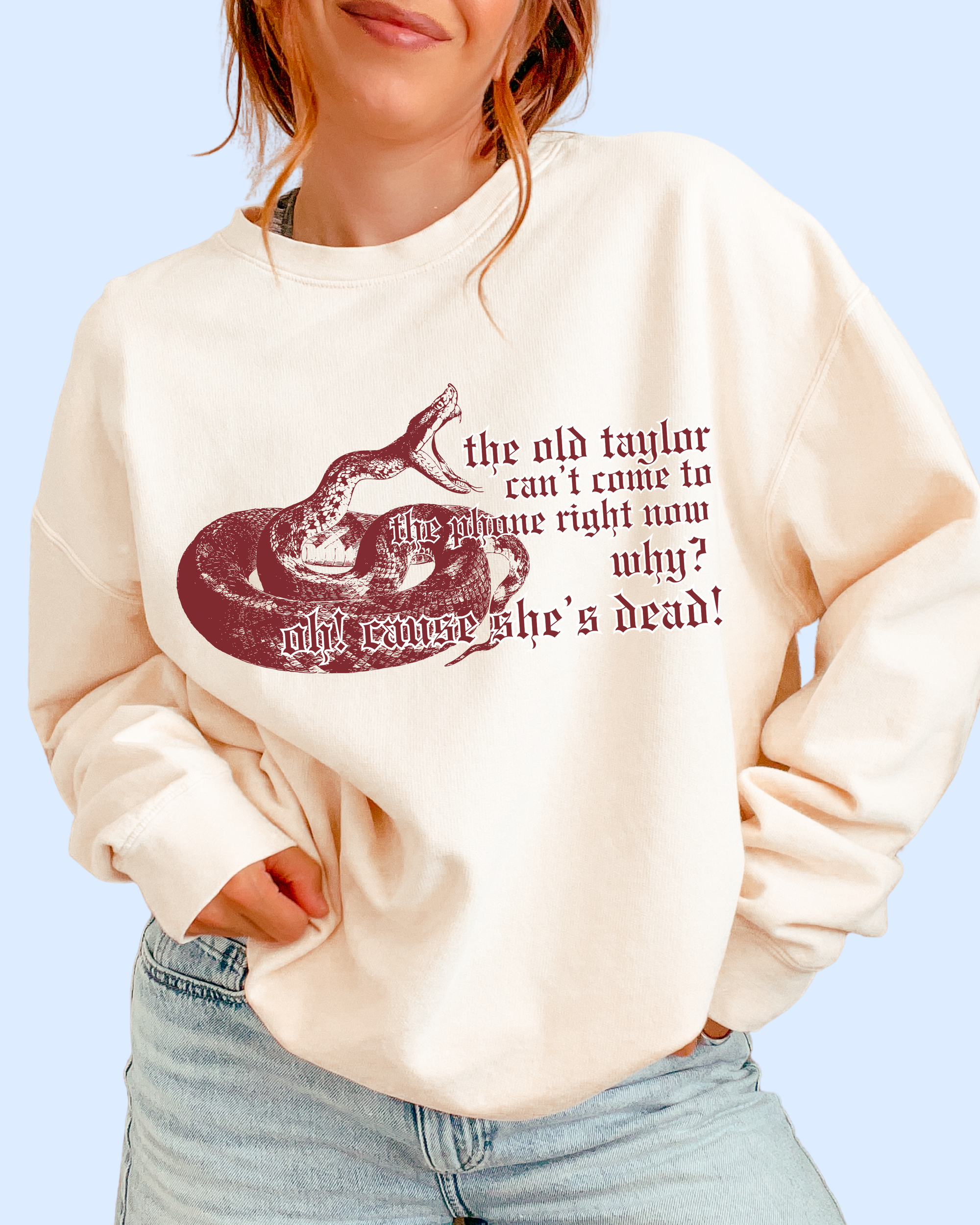 The old Taylor comfort colors tee