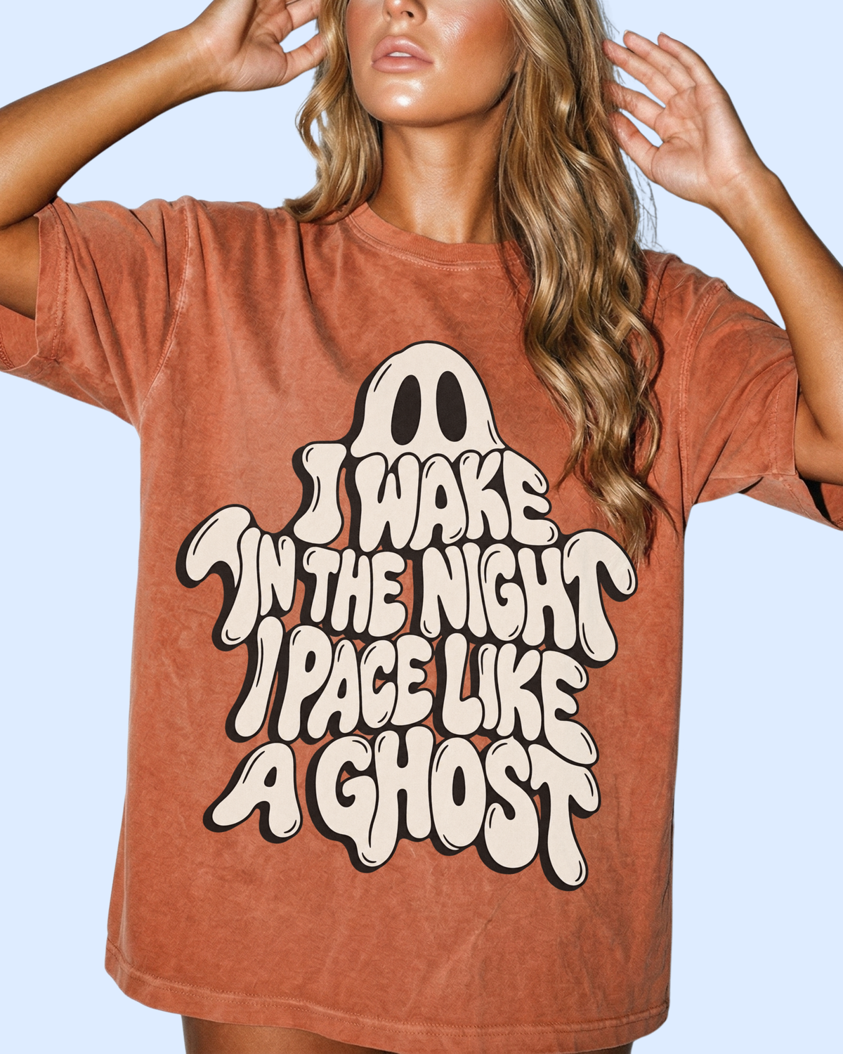 I pace like a ghost comfort colors tee