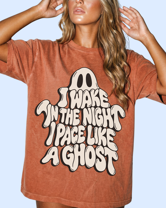 I pace like a ghost comfort colors tee