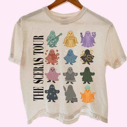 The Sceras Tour comfort colors tee
