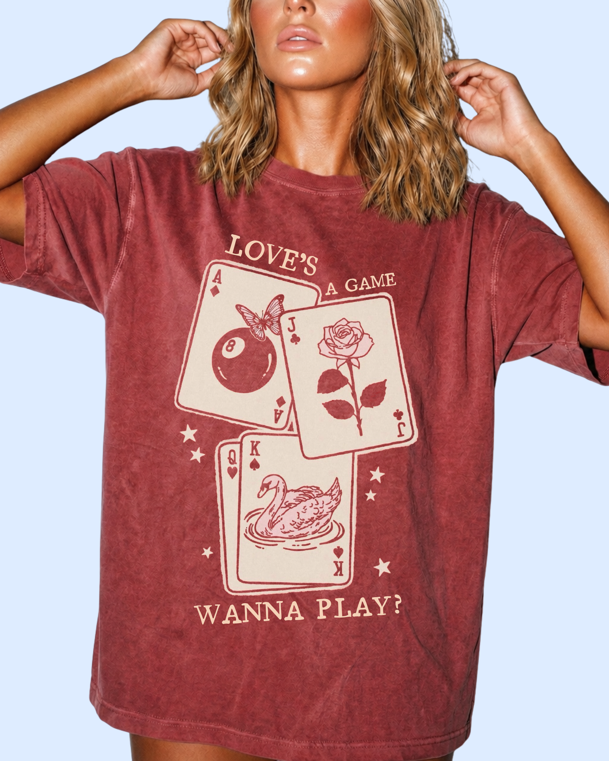 Wanna play? Comfort colors tee