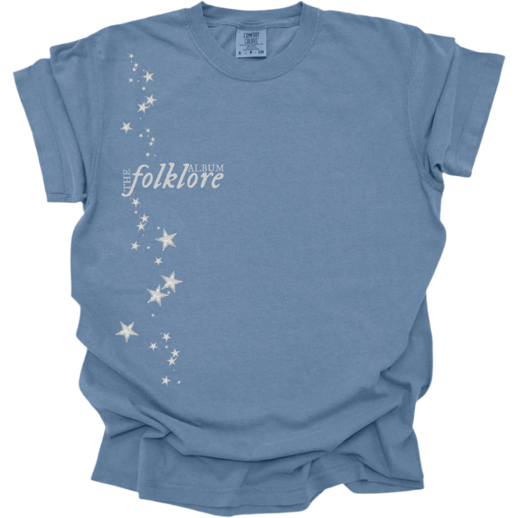 Folklore album comfort colors tee