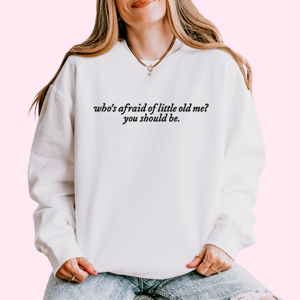 Who’s afraid embroidered comfort colors apparel
