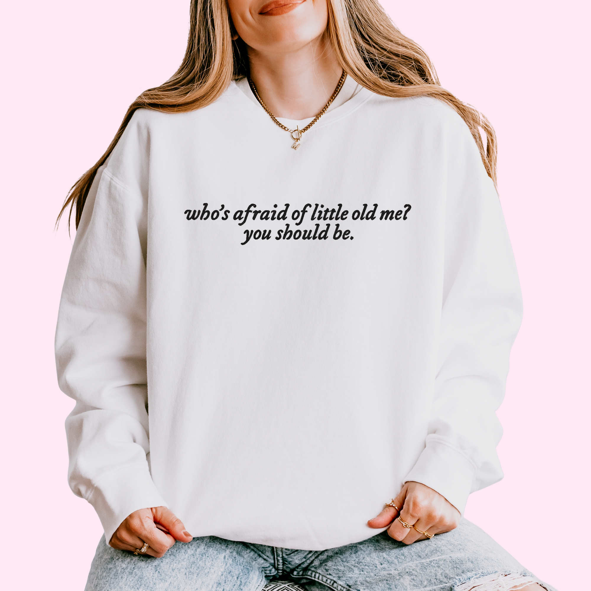 Who’s afraid embroidered comfort colors apparel