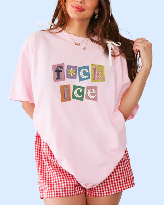 F*ck Ice comfort colors tee