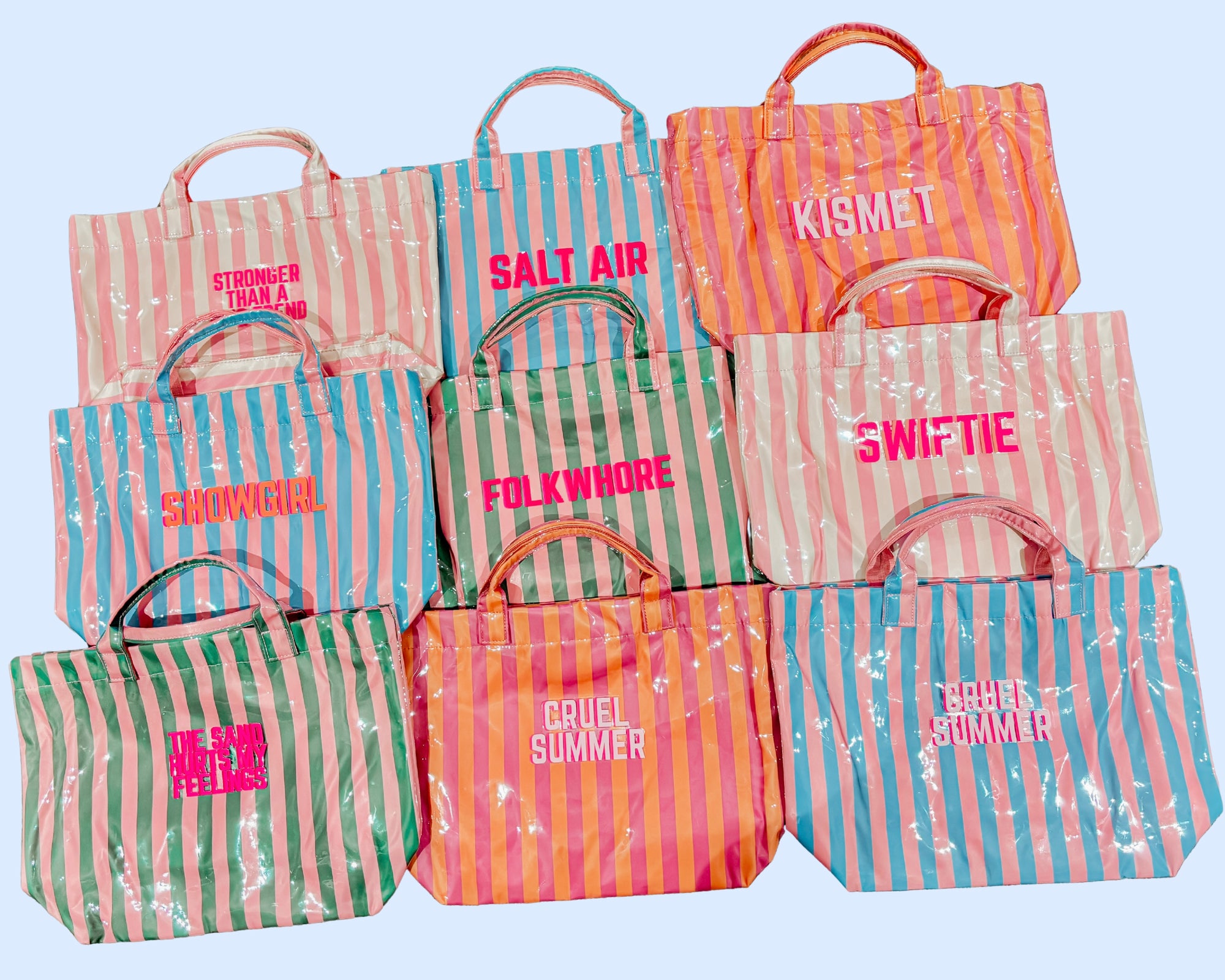Custom waterproof jelly totes