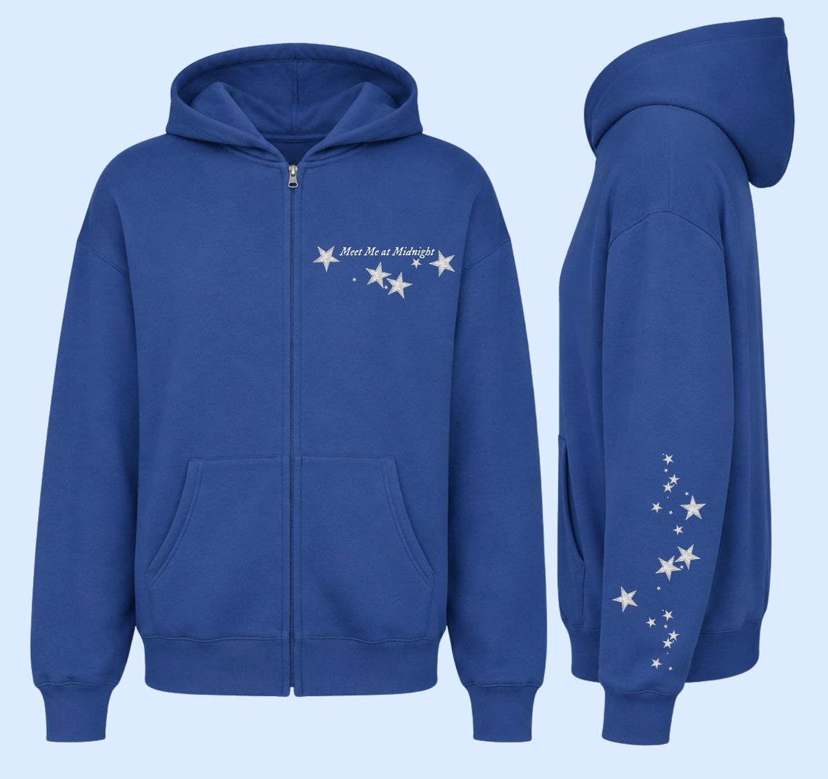 MMAM hooded zip up