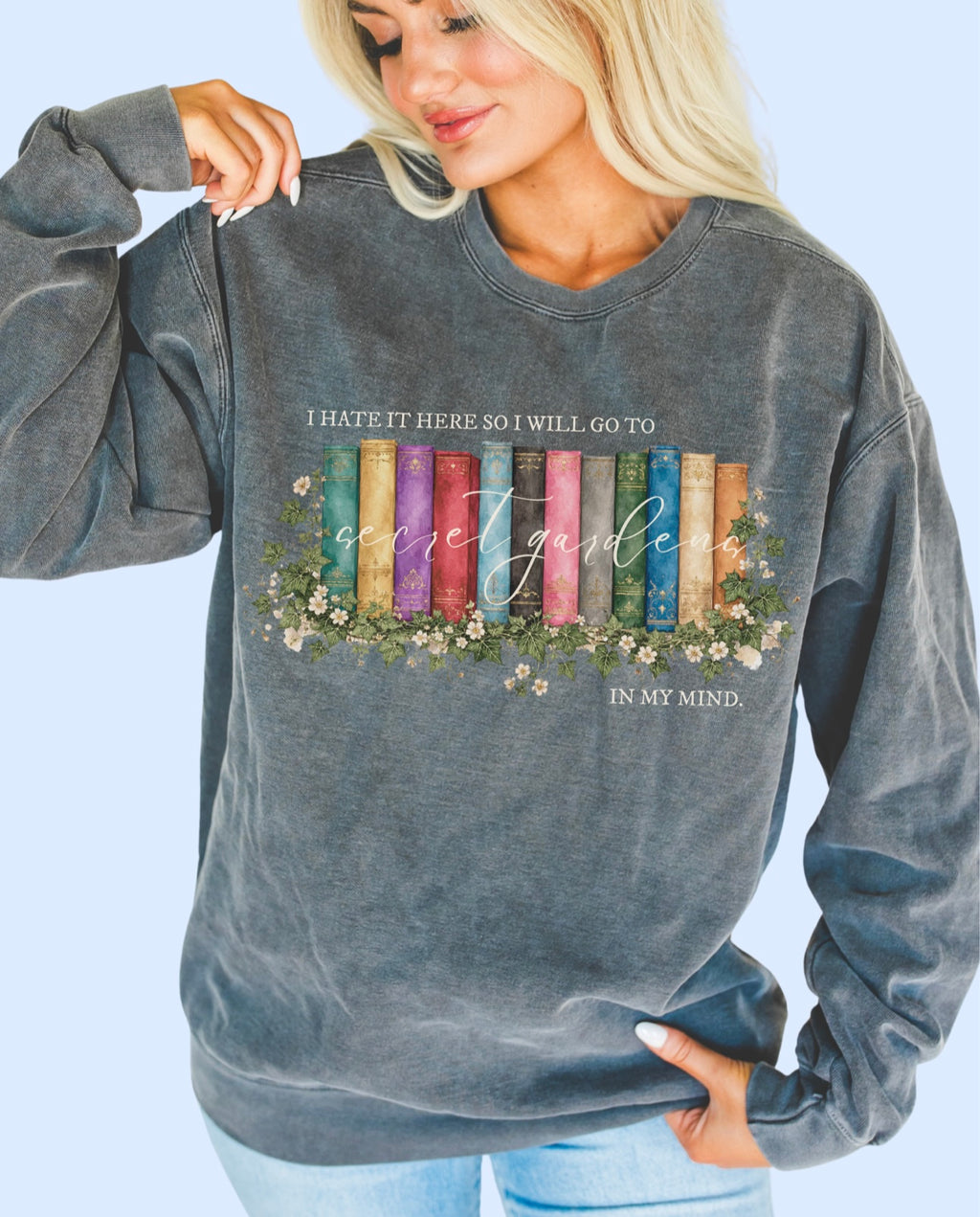 Secret Gardens comfort colors tee