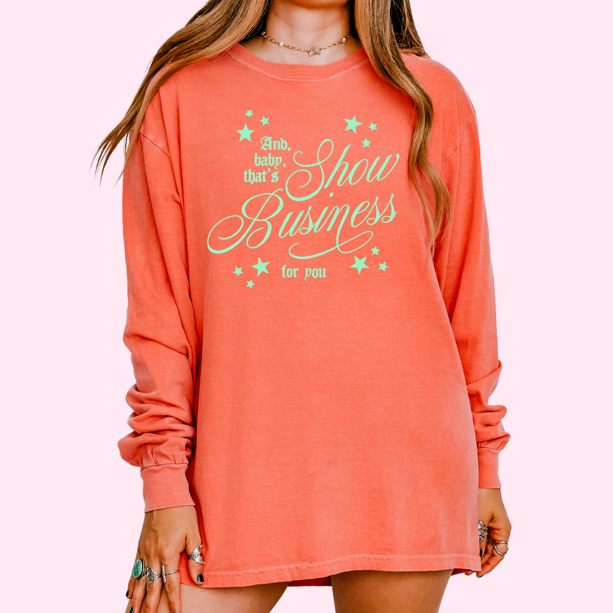 Show business comfort colors tee