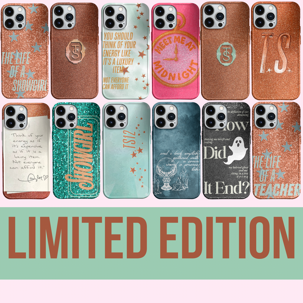 Limited edition phone cases