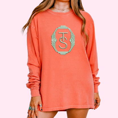 Tay’s Crest comfort colors tee