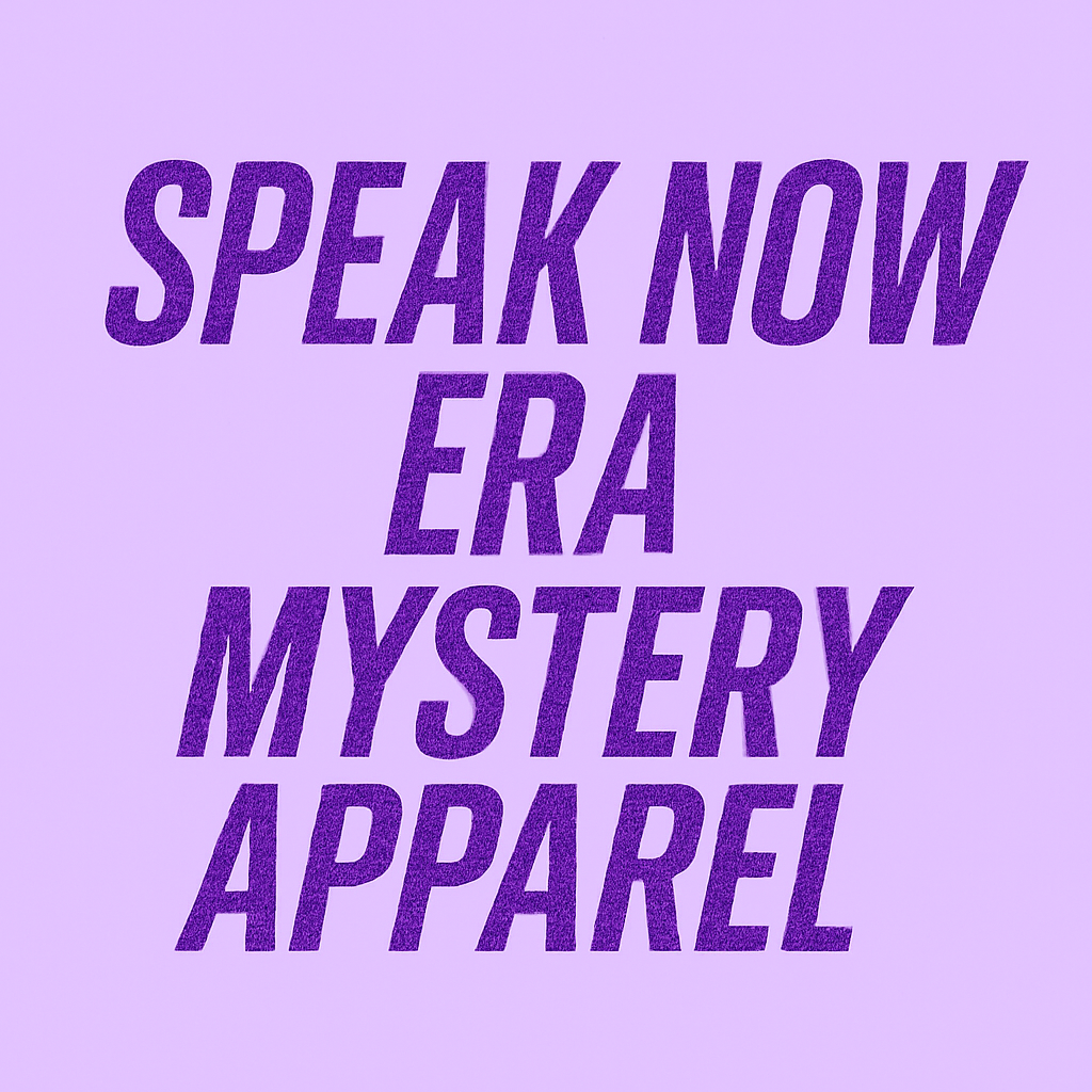 SPEAK NOW ERA MYSTERY COMFORT COLORS APPAREL