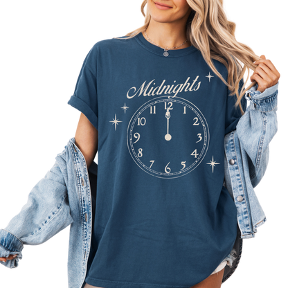 The Midnights album comfort colors tee