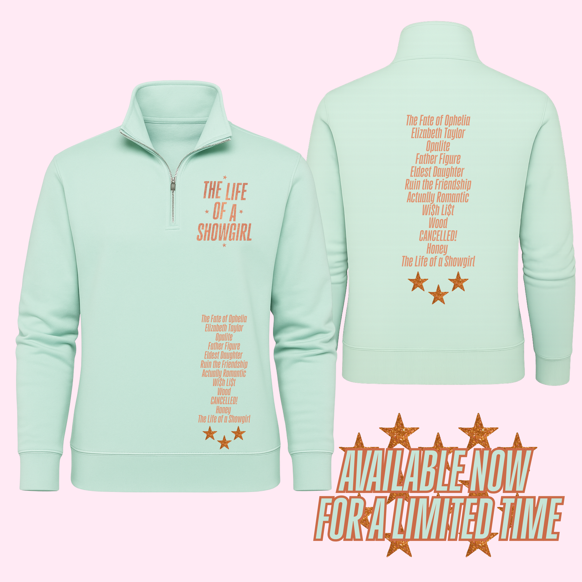 The Life of a Showgirl lightweight quarterzip