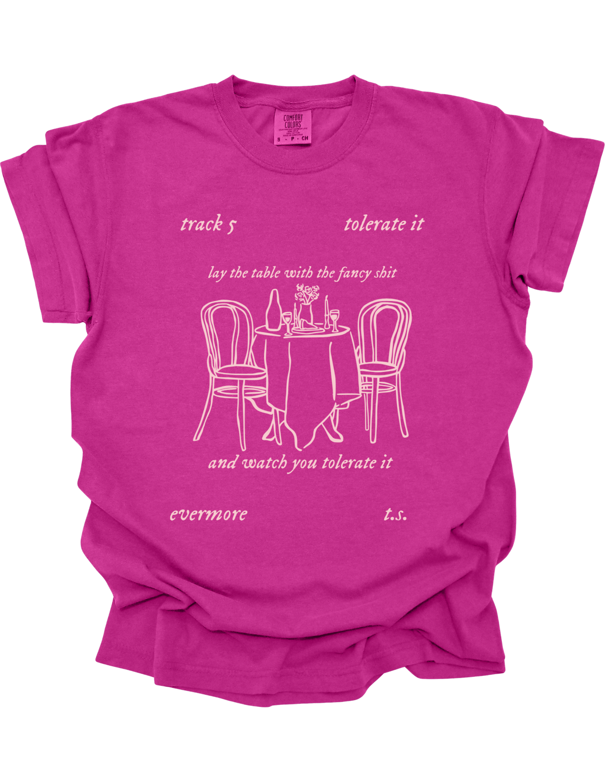 Tolerate it comfort colors tee