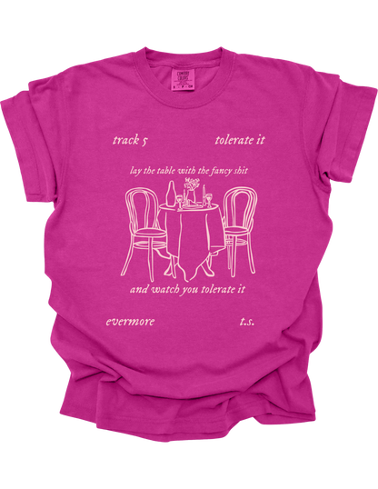 Tolerate it comfort colors tee