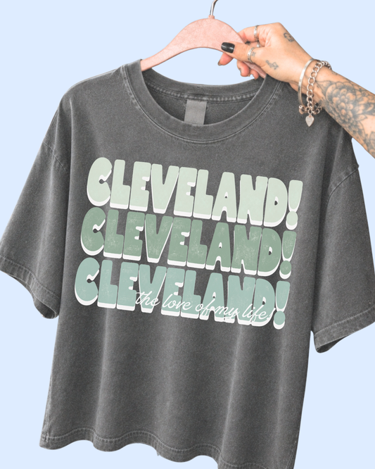 CLEVELAND! Comfort colors tee