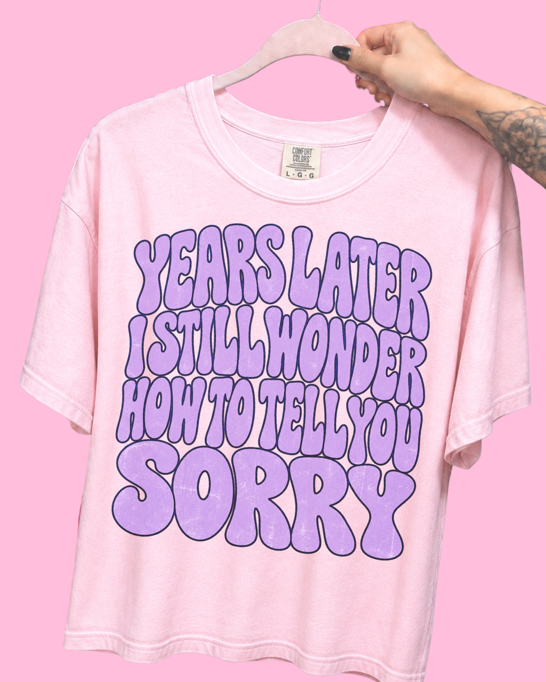 HOW TO TELL YOU SORRY