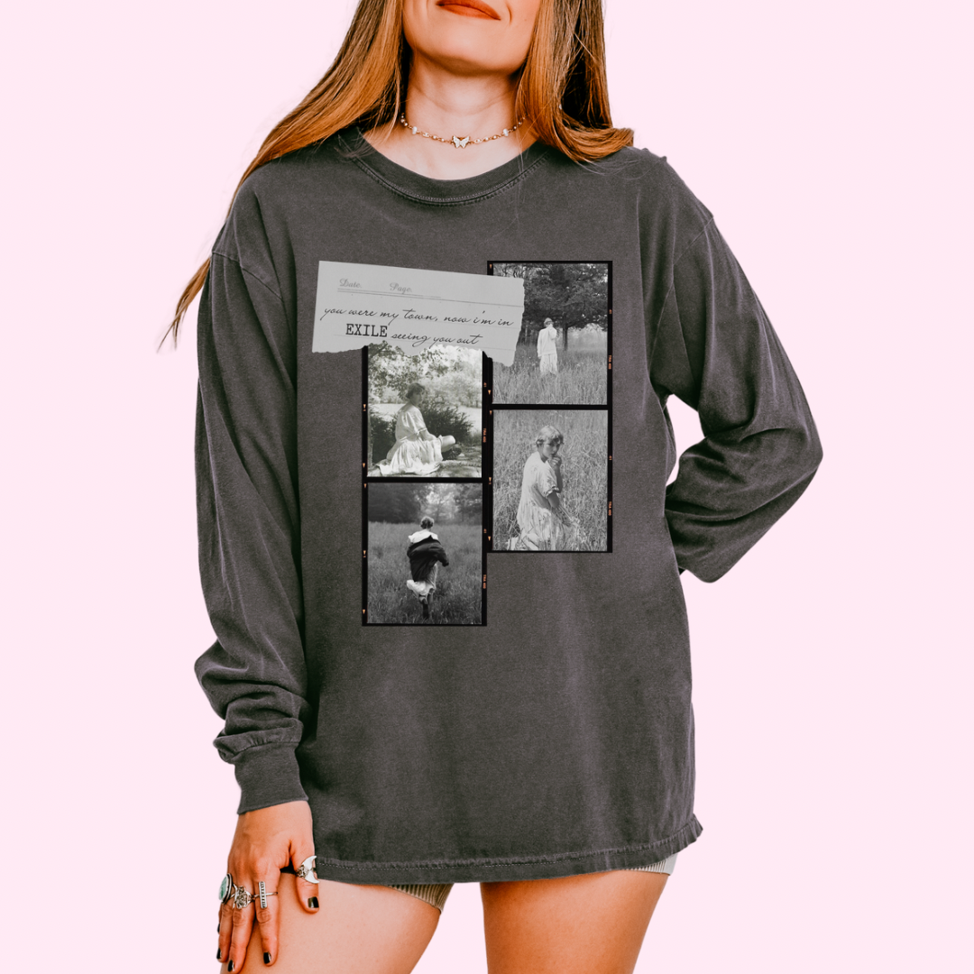 You were my town comfort colors tee