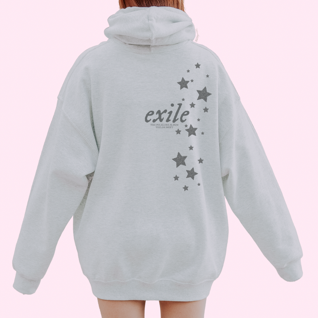 Exile front and back hoodie