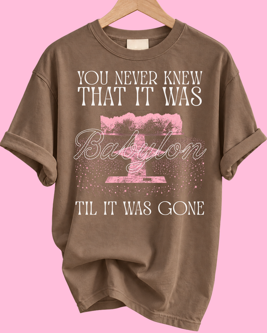TIL IT WAS GONE