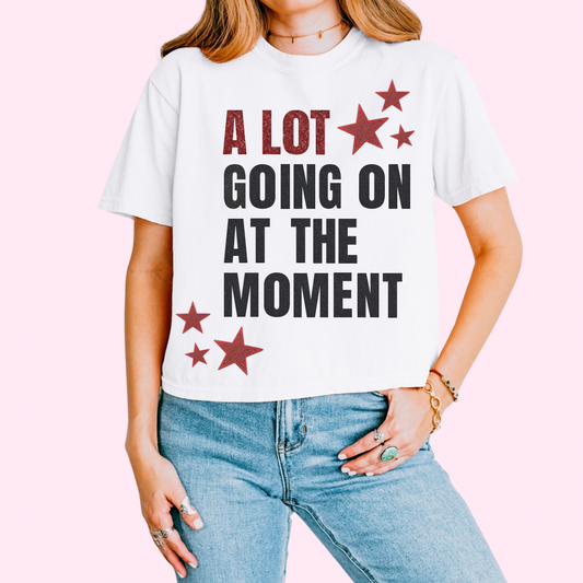 Red eras edition comfort colors tee