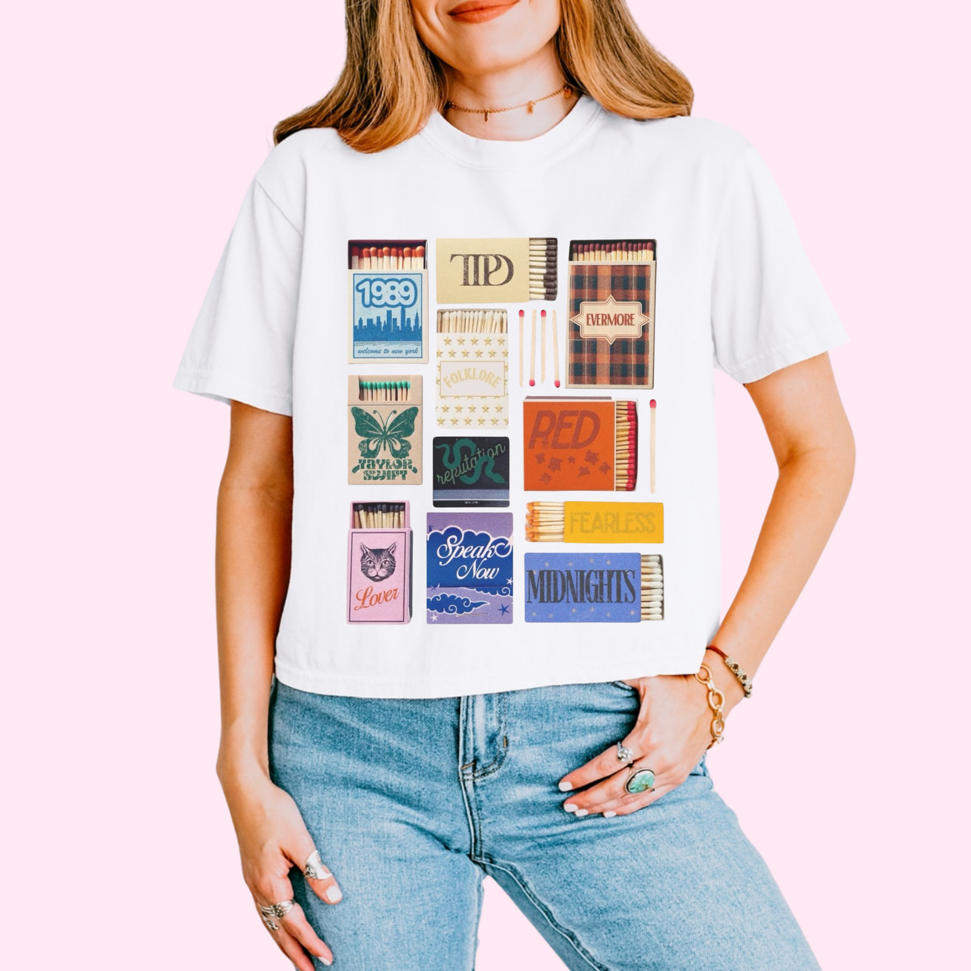Matchbox eras comfort colors tee