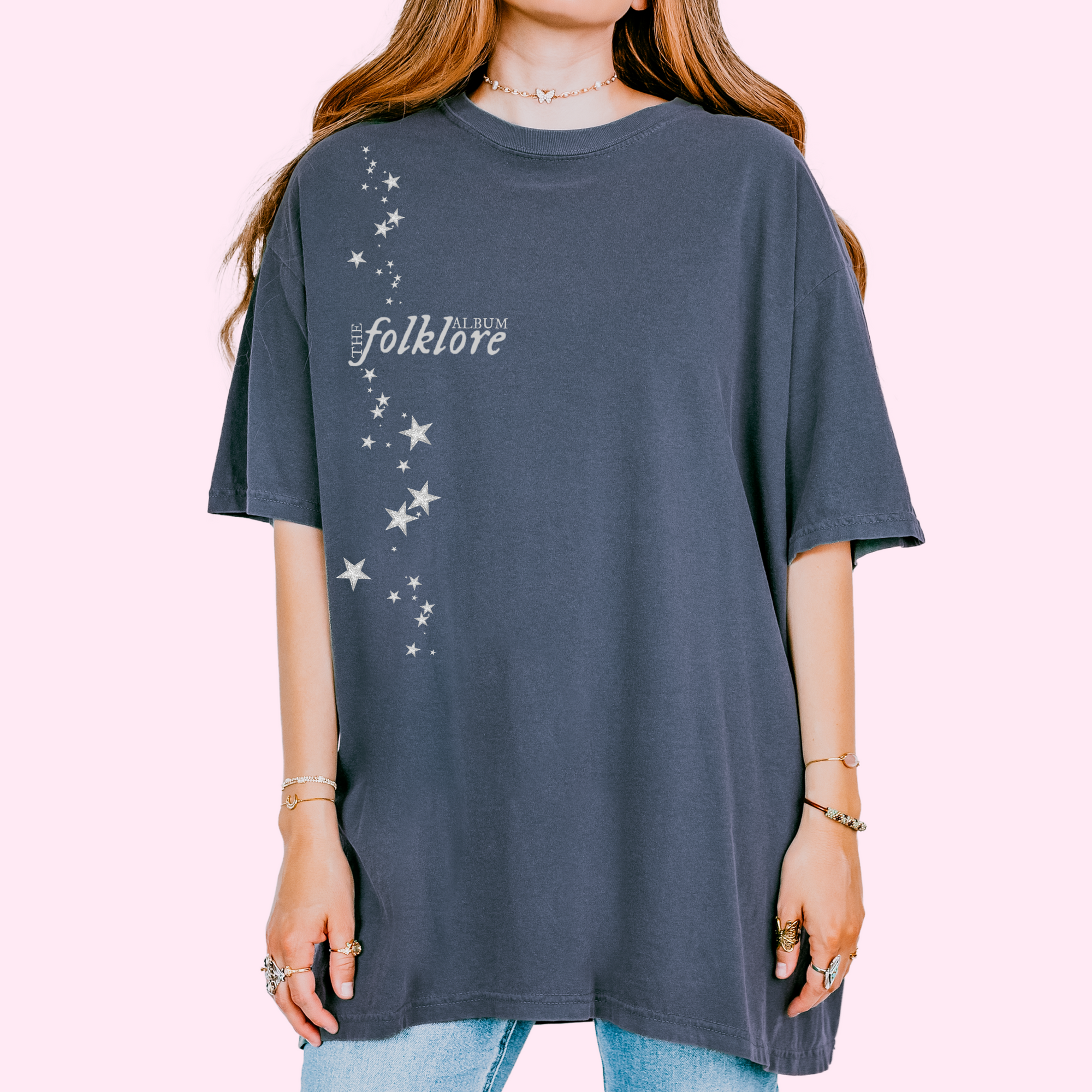 Folklore album comfort colors tee