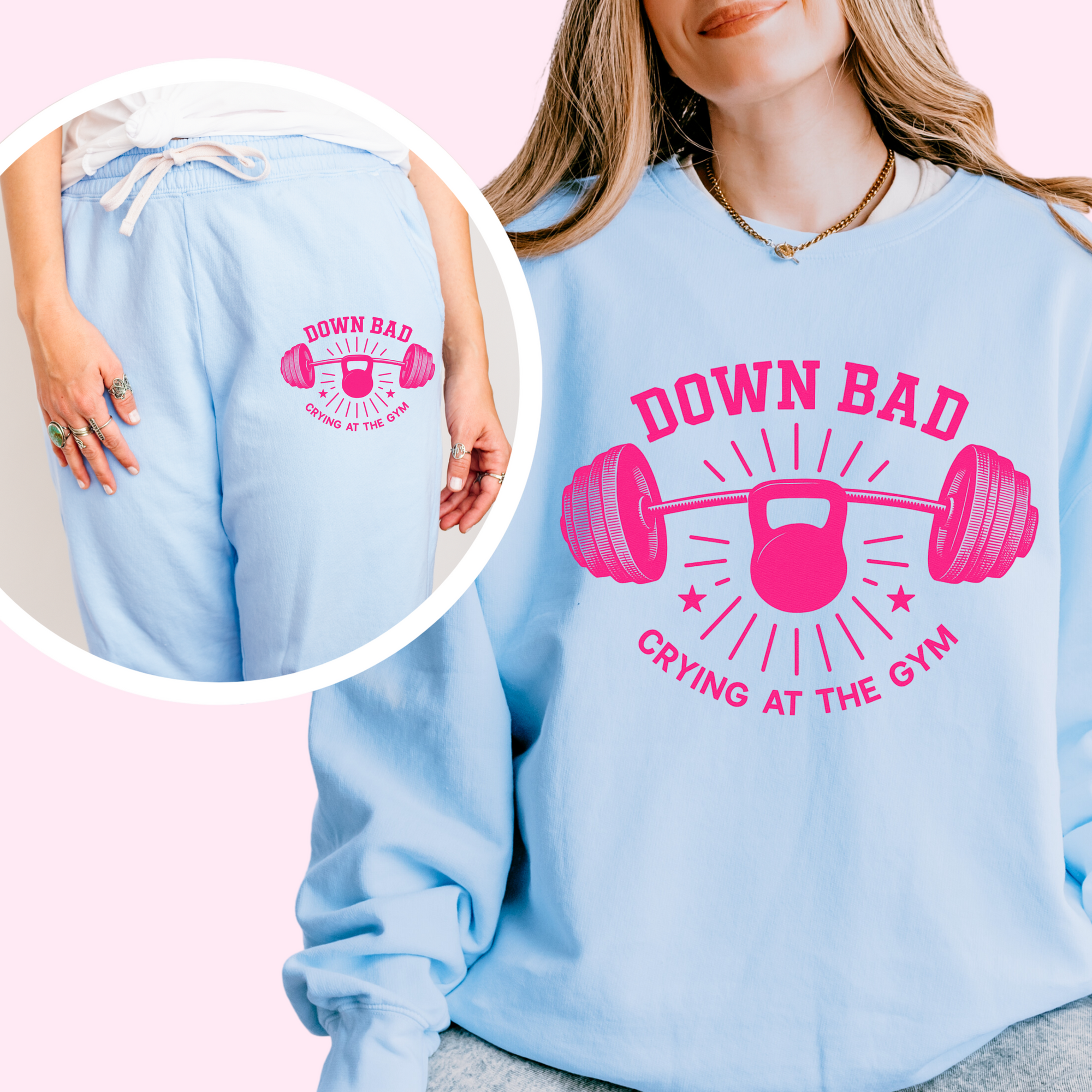 Design your own comfort colors sweat set