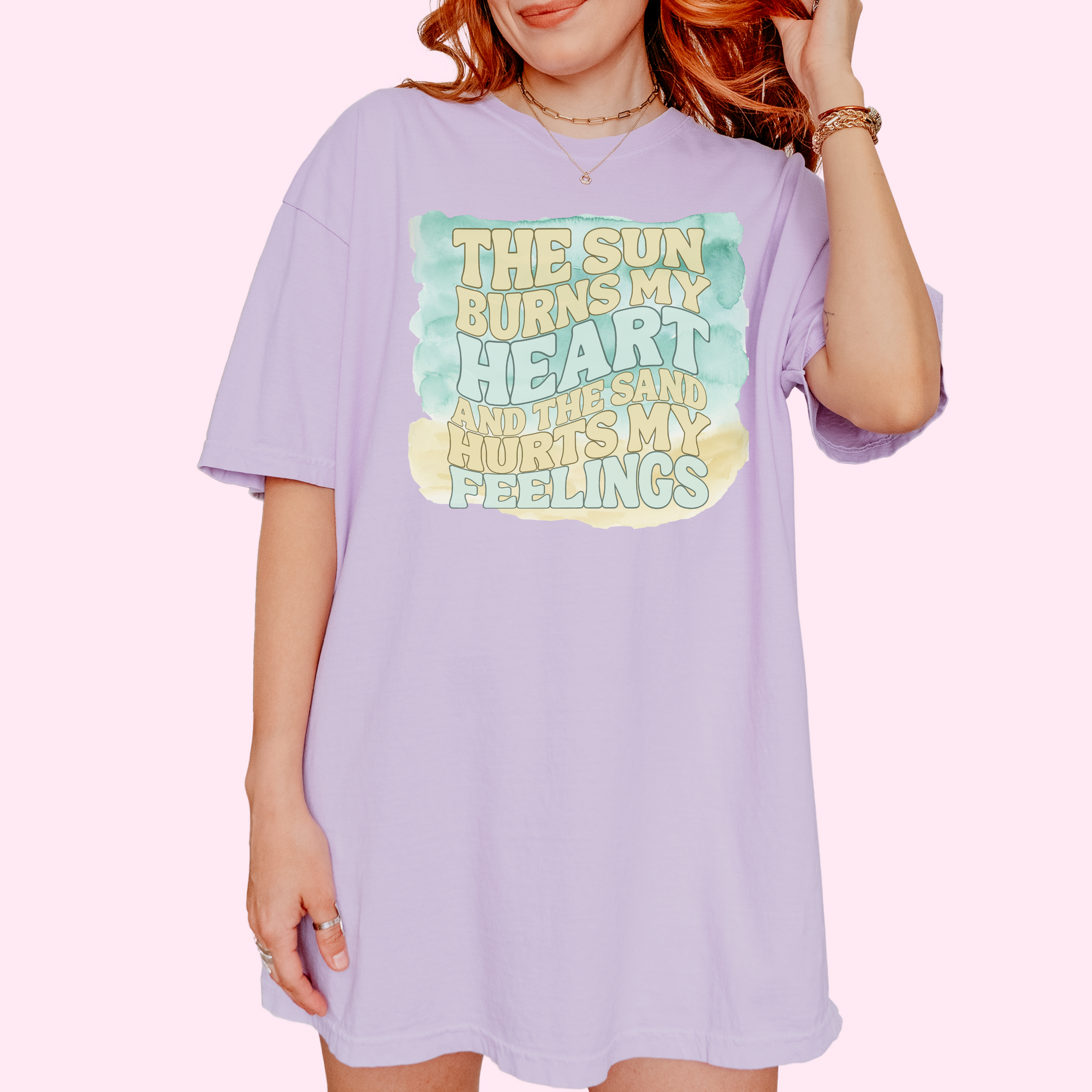 The sand hurts my feelings comfort colors tee