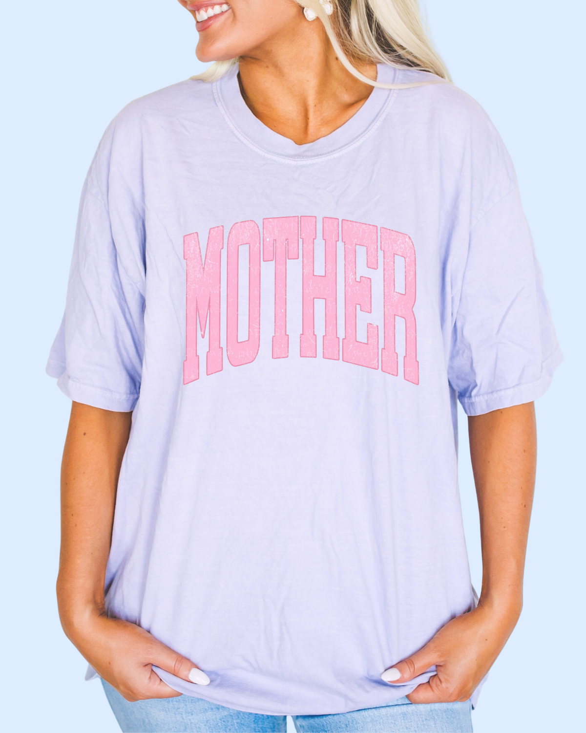 For the mom’s comfort colors tee