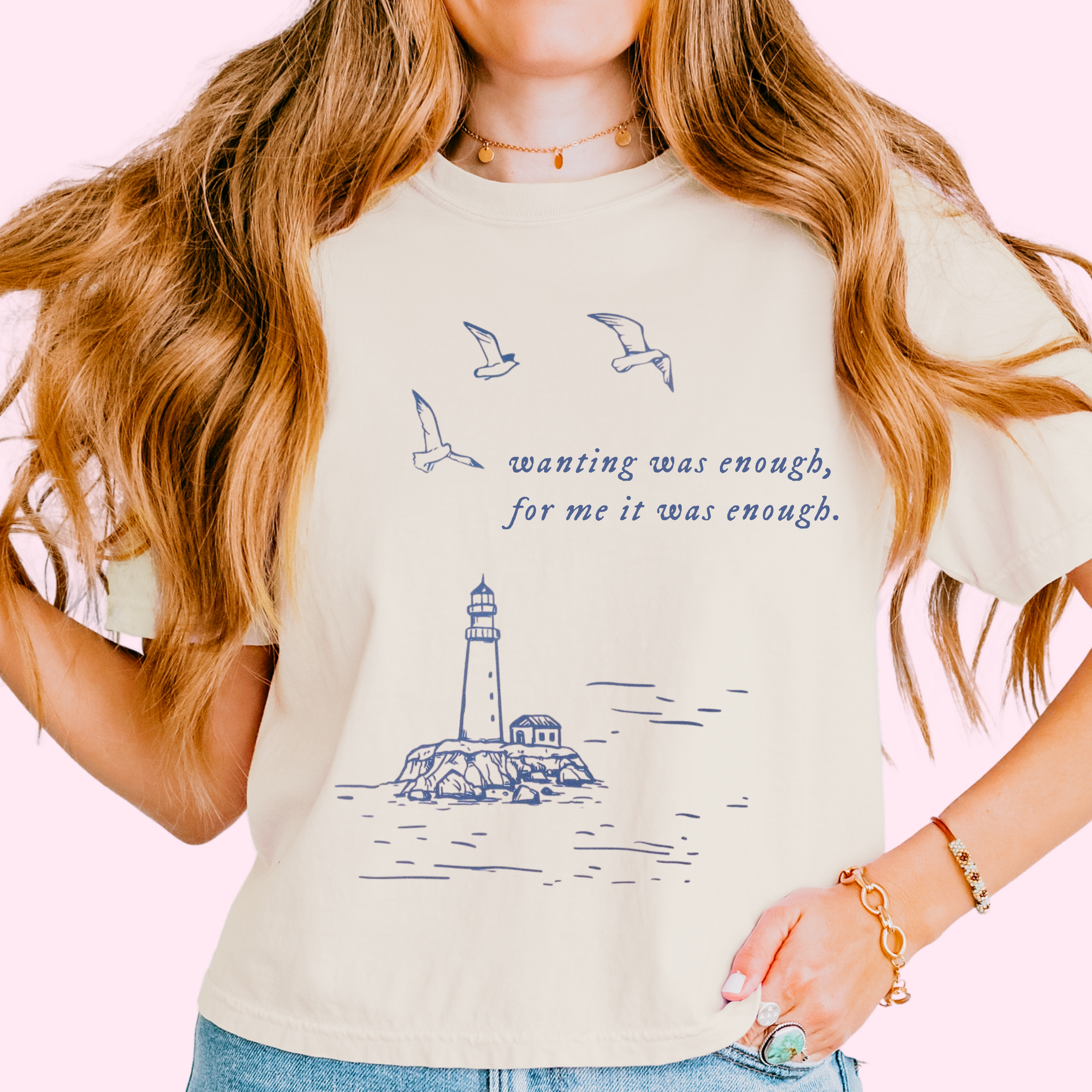 Wanting was enough comfort colors tee