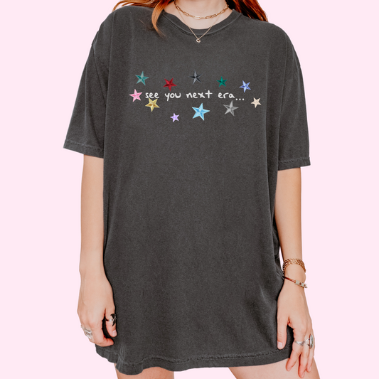 See you next era comfort colors tee