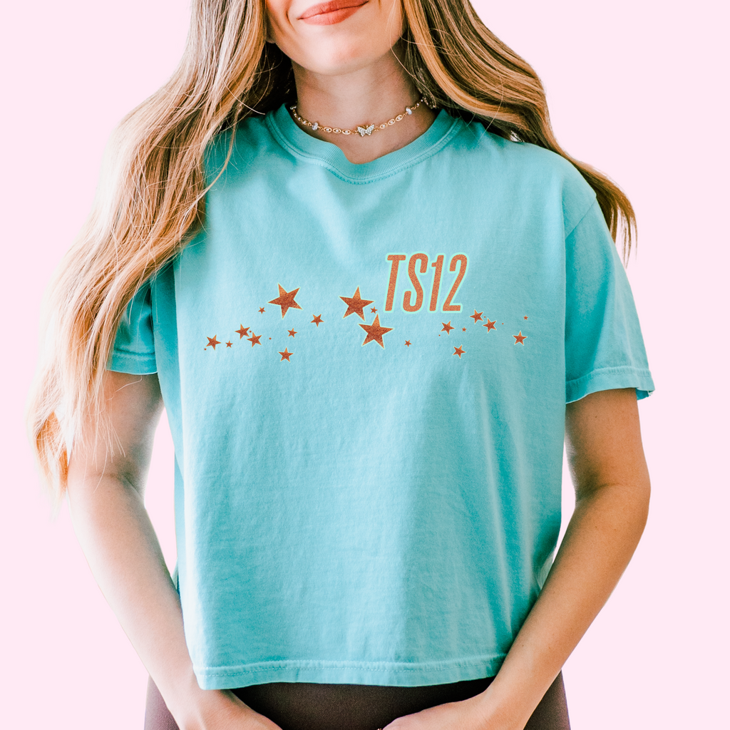 Star spangled showgirl comfort colors tee