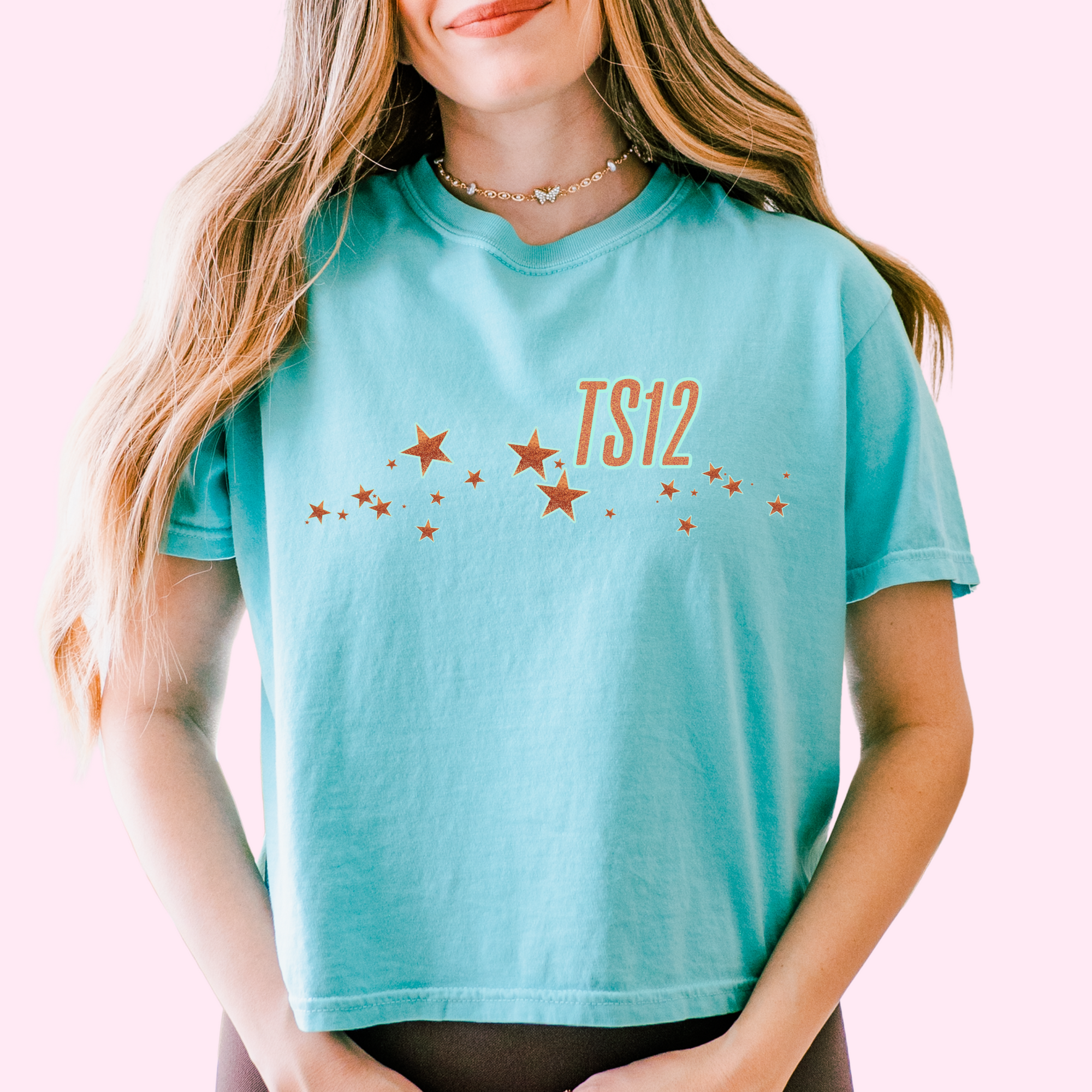 Star spangled showgirl comfort colors tee