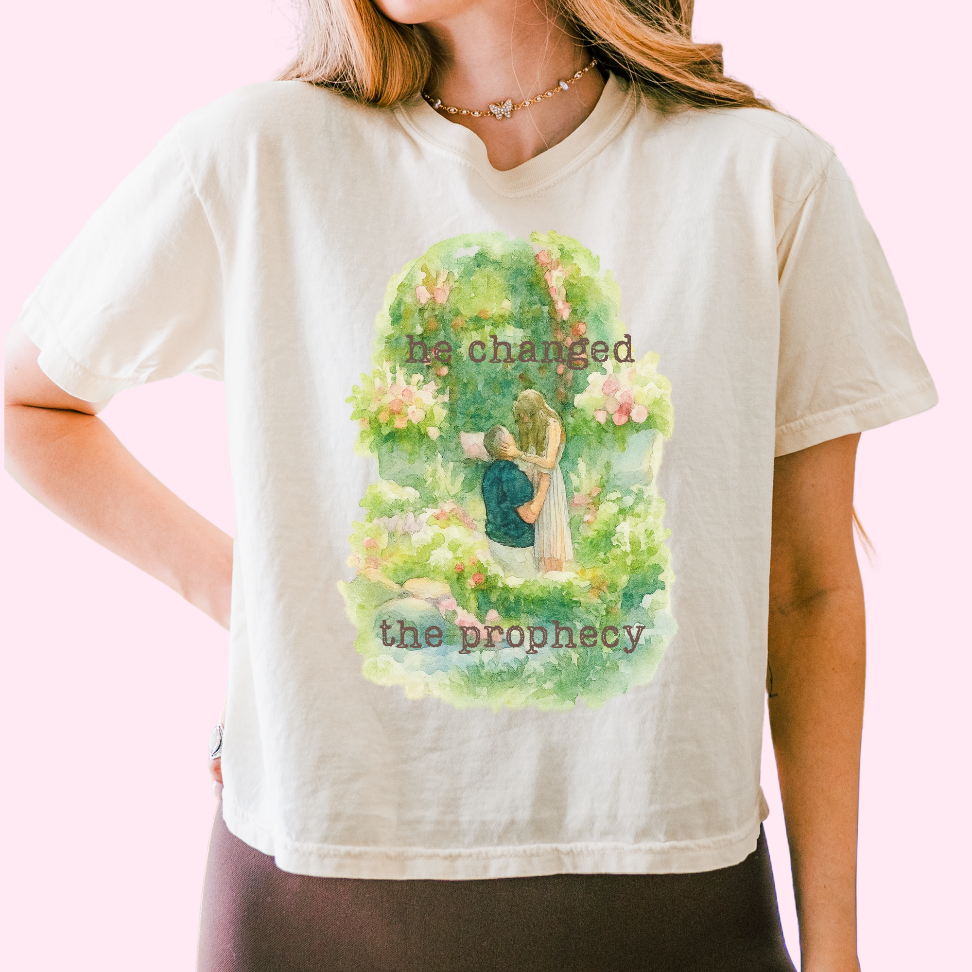 He changed the prophecy comfort colors tee